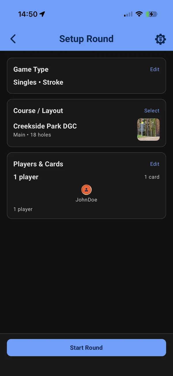 Game type selection